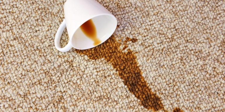 How to remove coffee stains from carpet