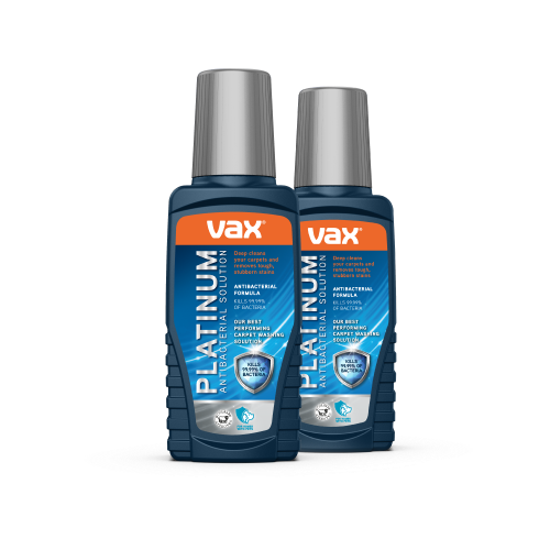 2 x 250ml VAX Platinum Antibacterial Solution