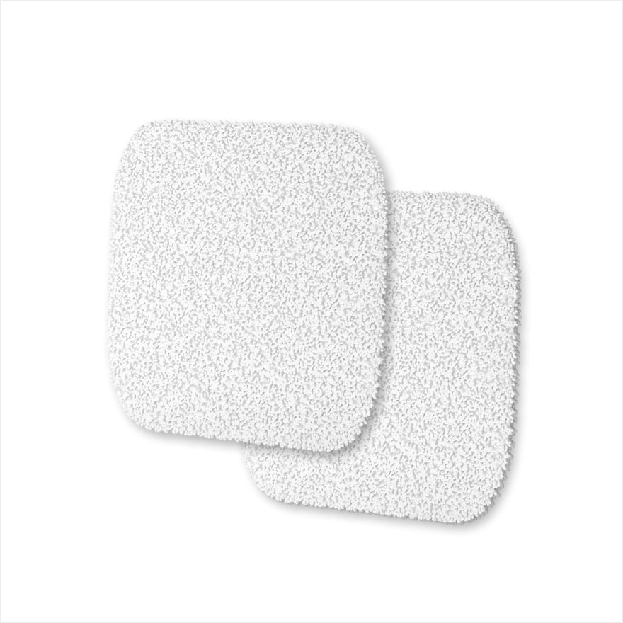 2x Small Flat Steam Cleaning Pads