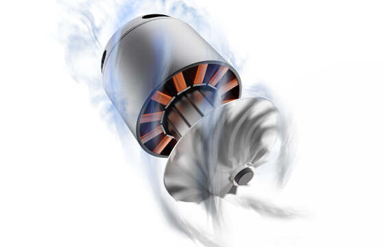 Cordless convenience and low profile